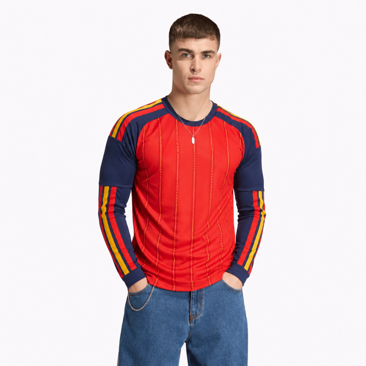 Camiseta Hombre Primera Equipación Manga Larga 26