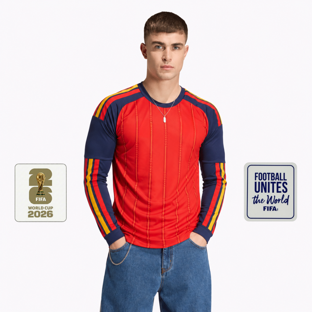Camiseta Hombre Primera Equipación Manga Larga 26