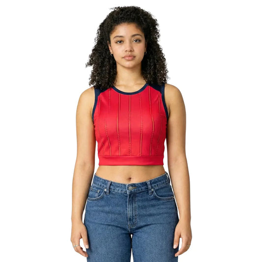 Camiseta Mujer Primera Equipación Crooped 26