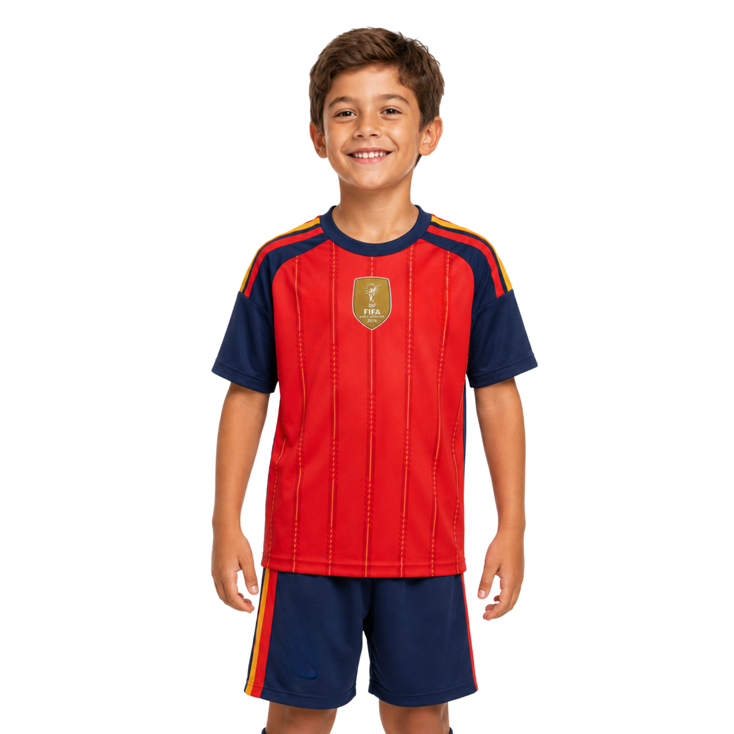 Conjunto de Niños Primera Equipación 26 - Campeones del Mundo